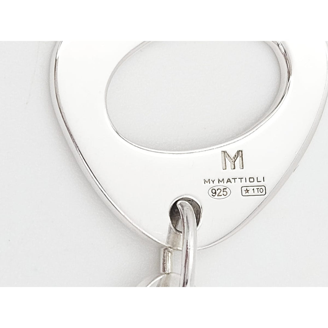 Mattioli Jewelry Mattioli Italy Sterling Artisan Signed Panel Link Bracelet