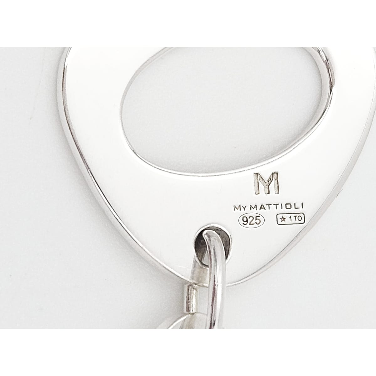 Mattioli Jewelry Mattioli Italy Sterling Artisan Signed Panel Link Bracelet