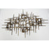 Maxwell Art Brutalist Steel Wall Sculpture Hand Signed/Dated