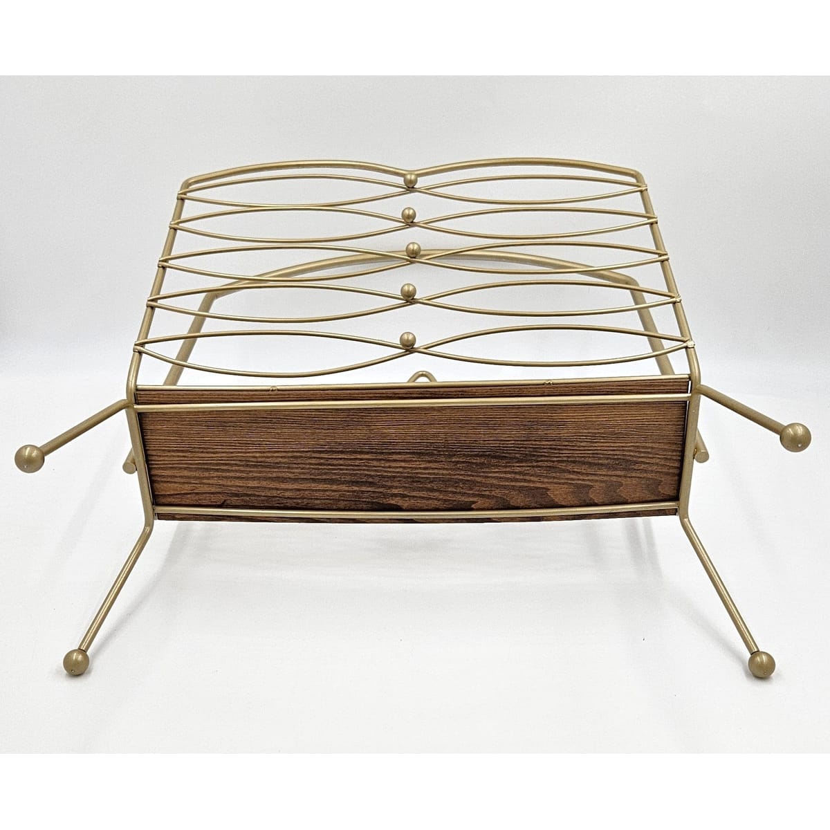 MCM Magazine Rack Magazine Rack 1950s Hollywood Regency Style Magazine Holder