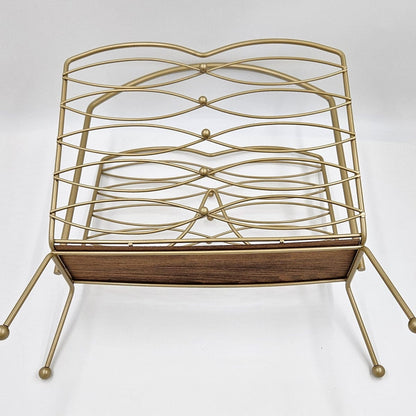 MCM Magazine Rack Magazine Rack 1950s Hollywood Regency Style Magazine Holder