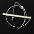 MCM Sterling Artisan Brooch Jewelry Artisan Sterling Abstract Modernist Kinetic Brooch