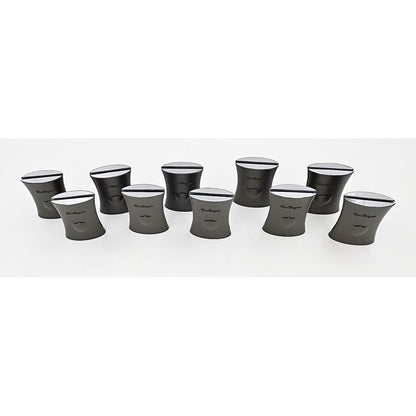 Moet Chandon Dom Perignon Barware RARE Set Pewter M Szekely Moet Chandon Dom Perignon Menu Holders NOS