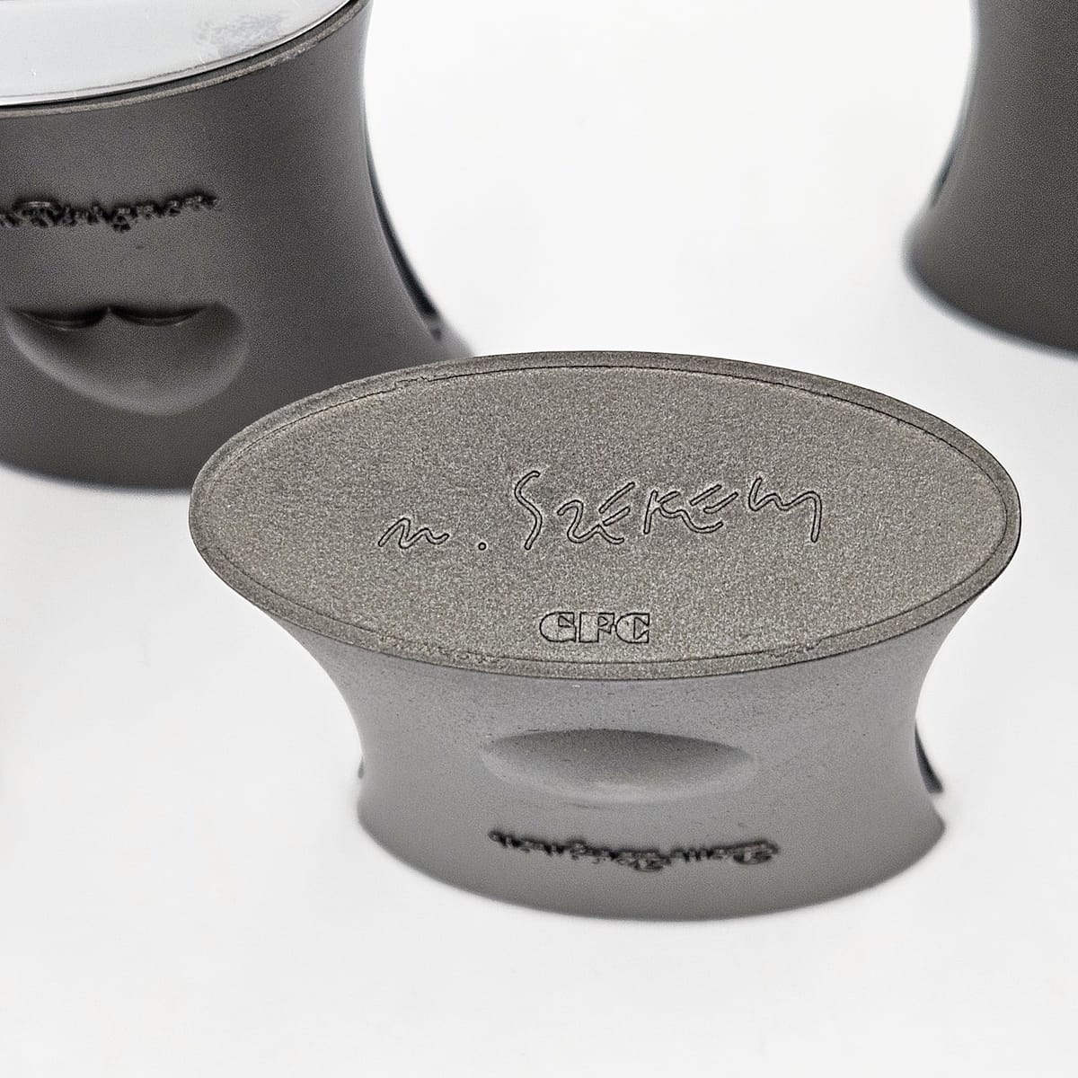 Moet Chandon Dom Perignon Barware RARE Set Pewter M Szekely Moet Chandon Dom Perignon Menu Holders NOS
