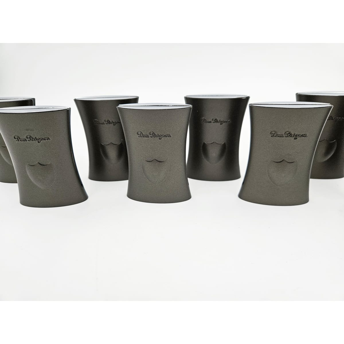 Moet Chandon Dom Perignon Barware RARE Set Pewter M Szekely Moet Chandon Dom Perignon Menu Holders NOS