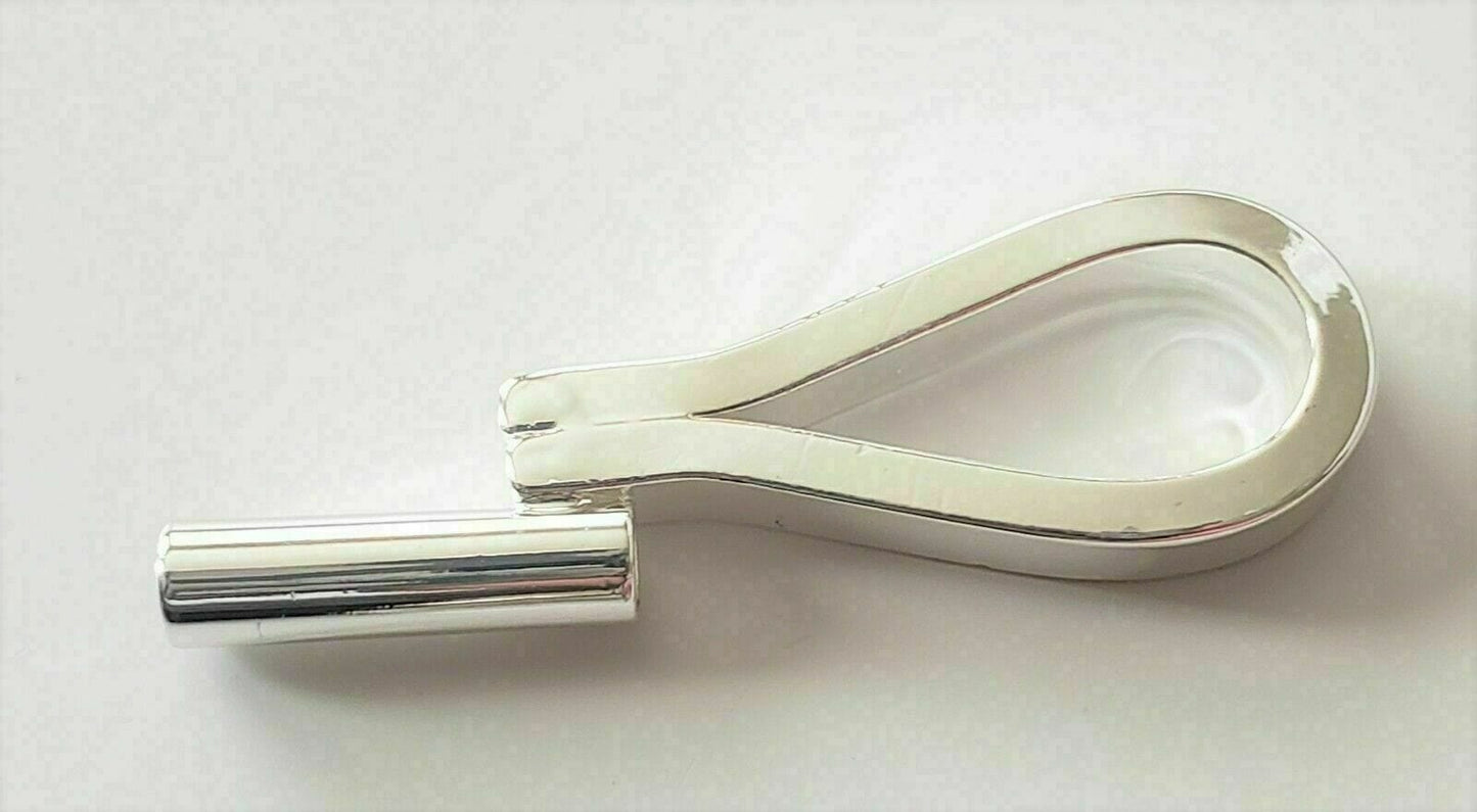 Niels Erik From Jewelry Danish Designer NE From Sterling & Chrysoprase Modernist Brooch C 1950/60s
