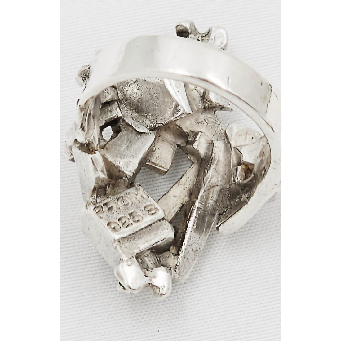 Niels Erik From Jewelry Danish Designer Niels Erik From Sterling Abstract Modernist Ring Circa 1950s