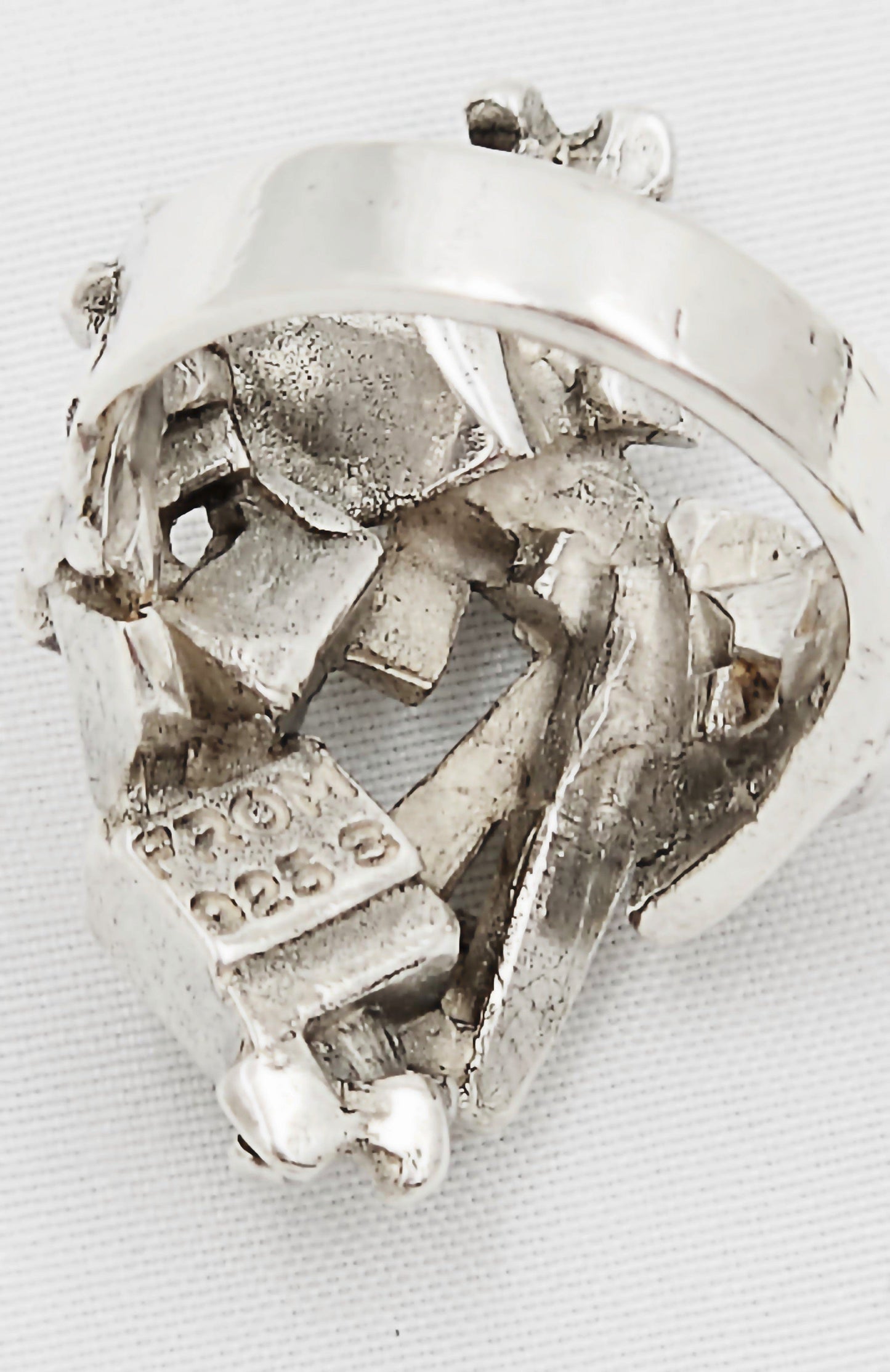 Niels Erik From Jewelry Danish Designer Niels Erik From Sterling Abstract Modernist Ring Circa 1950s