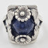 Niels Erik From Jewelry Danish Designer Niels Erik From Sterling Flora Fauna Ring Circa 1950s