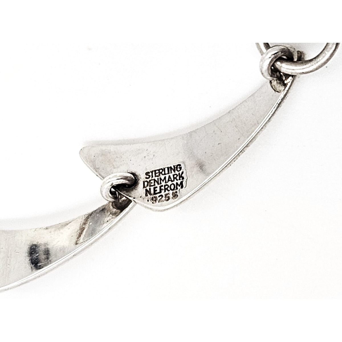 Niels Erik From Jewelry Danish Designer Niels Erik From Sterling Modernist Link Bracelet Circa 1950s