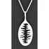 Niels Erik From Jewelry Danish Niels Erik From Abstract Modernist Sterling Pendant Necklace 1960s