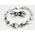 Niels Erik From Jewelry Denmark Niels Erik From Sterling Modernist Floral Link Bracelet Brooch Set 1950s
