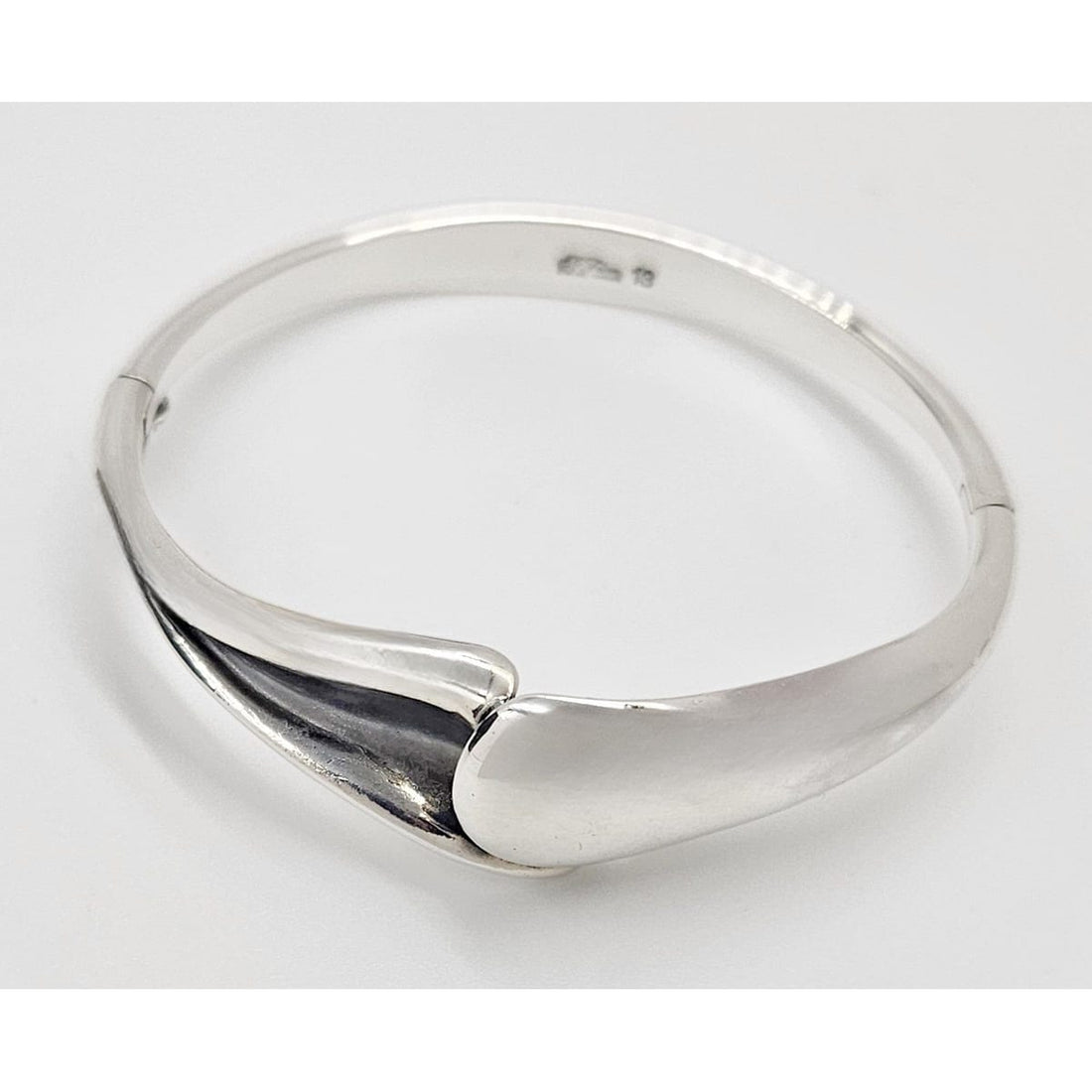 Niels Erik From Jewelry Designer Niels Erik From Denmark Sterling Modernist Bracelet C. 40s/50s