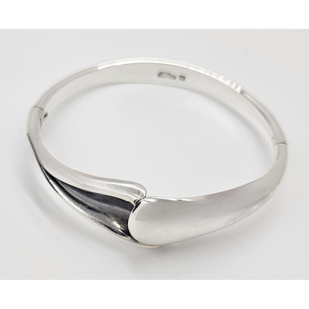 Niels Erik From Jewelry Designer Niels Erik From Denmark Sterling Modernist Bracelet C. 40s/50s
