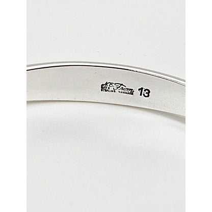 Niels Erik From Jewelry Designer Niels Erik From Denmark Sterling Modernist Bracelet C. 40s/50s