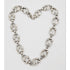 Niels Erik From Jewelry Niels Erik From Denmark Sterling Art Deco Flower Necklace C. 1940s