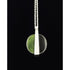 Niels Erik From Jewelry Niels Erik From Denmark Sterling Onyx Nephrite Modernist Necklace C. 1960s