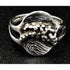 Norway Jewelry Designer Norway Sterling Modernist Brutalist Ring 1960s