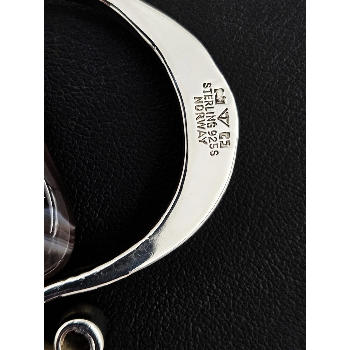 Norway Plus Designs Jewelry Norway Plus Designs Sterling Huge Statement Pendant Necklace C. 1960s