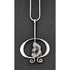 Norway Plus Designs Jewelry Norway Plus Designs Sterling Huge Statement Pendant Necklace C. 1960s