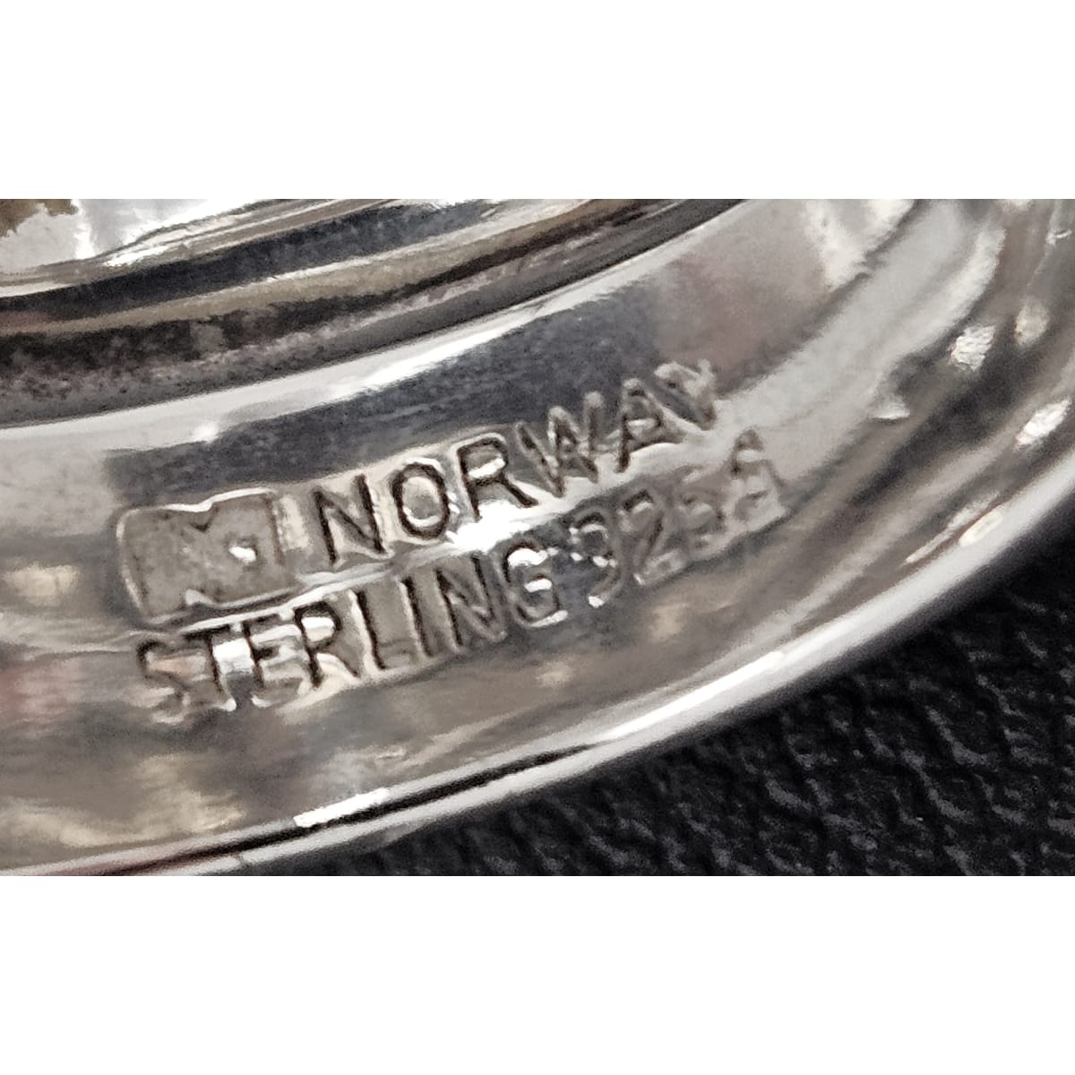 Norway Plus Designs Jewelry RARE Norway + Designs AGE Sterling Modernist Triple Wrap Unisex Ring C. 1960s
