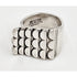 Norway Plus Designs Jewelry RARE Norway + Designs AGE Sterling Modernist X Large Unisex Ring C. 1960s