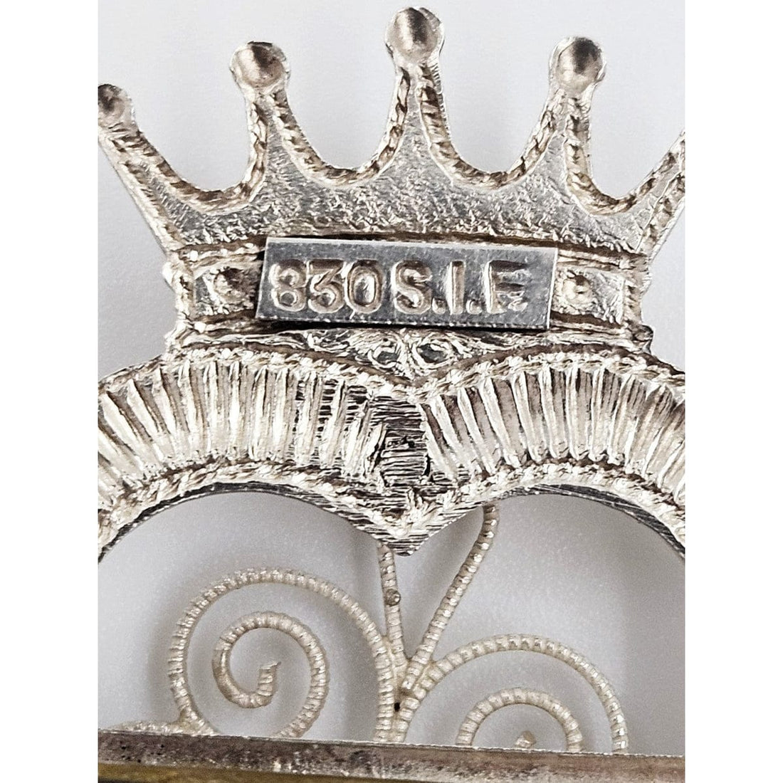 Norwegian Sterling Brooch Jewelry Vintage Norwegian Sterling Silver Solje Brooch 
