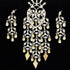 Norwegian Sterling Solje Set Jewelry Vintage Norwegian Sterling Silver Solje Brooch & Earrings Set 