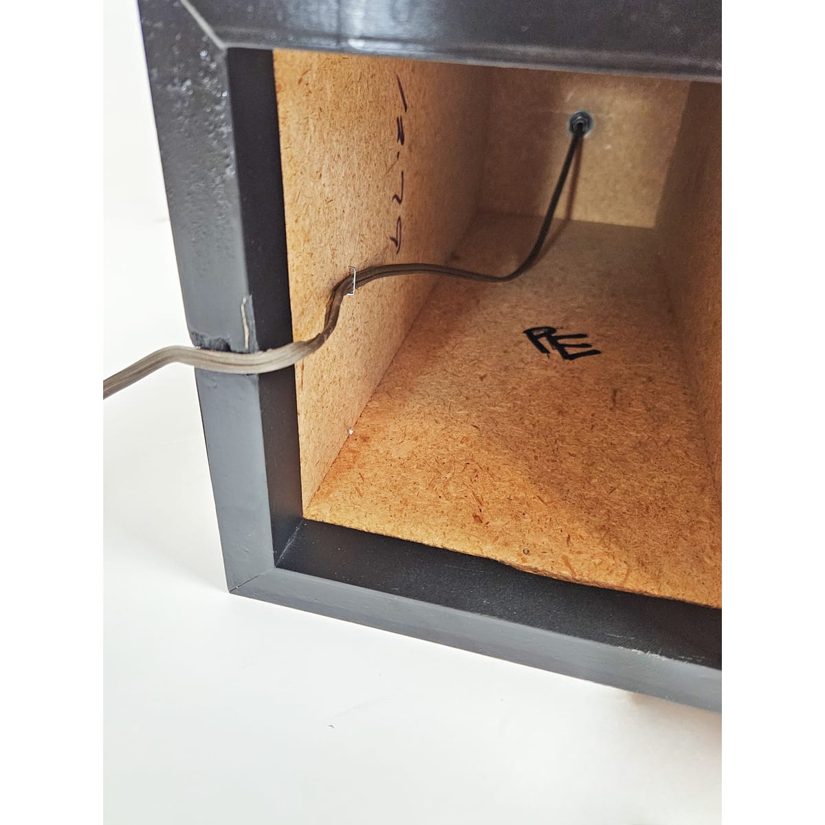 Paul Evans Lighting Designer Paul Evans Cityscape Brass &amp; Burled Cork Table Lamp Circa 1970&