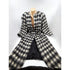 Paul Levy Coat Superb Paul Levy Designs Mohair B/W Houndstooth Patterned Overcoat 1980&