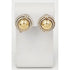 Peter Brams Designs Jewelry Peter Brams Designs Sterling & 14k Gold Large 3D Dome Earrings Circa 1980s