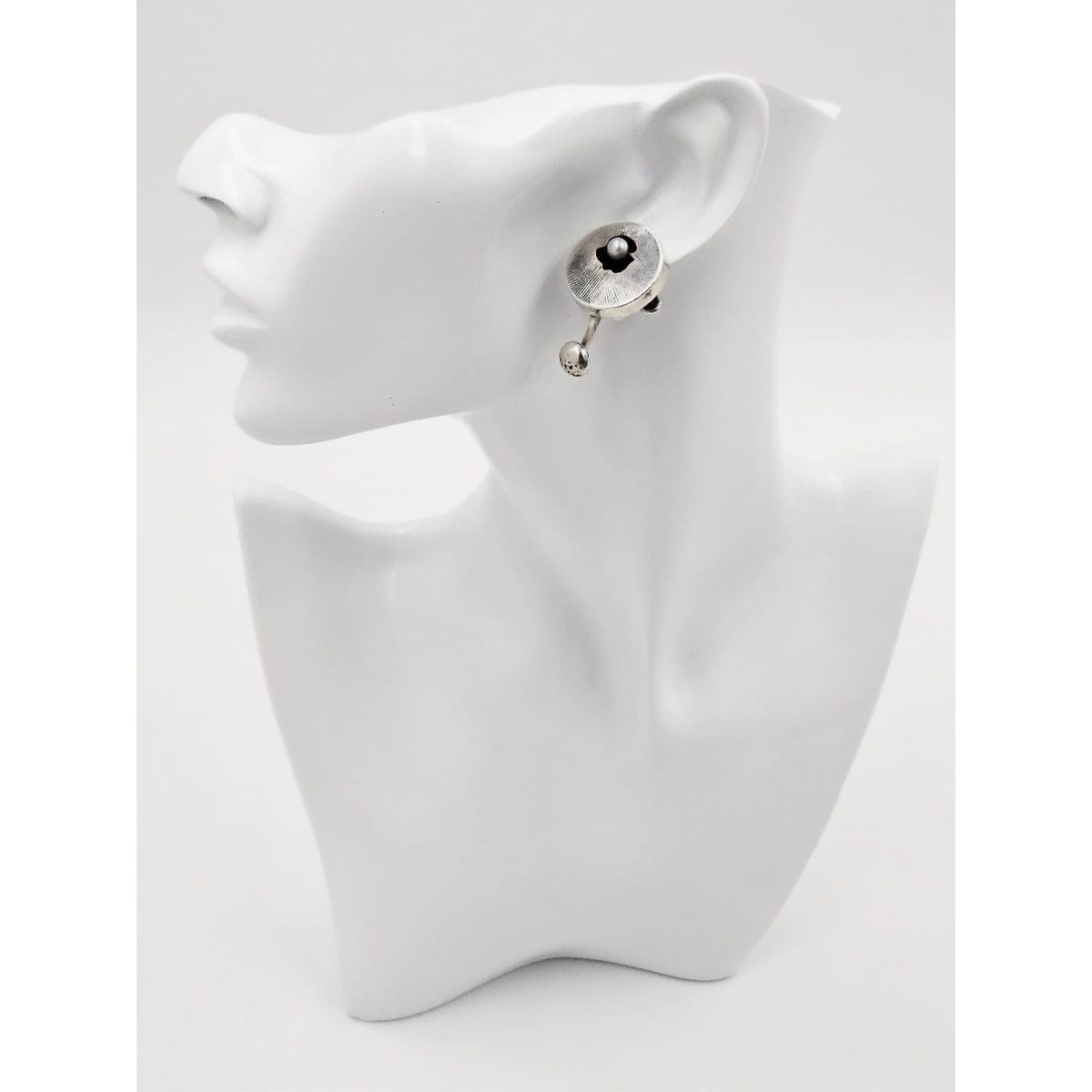 Peter Macchiarini Jewelry Super RARE Highly Desirable! Peter Macchiarini Early "Pod" Earrings Circa 1951