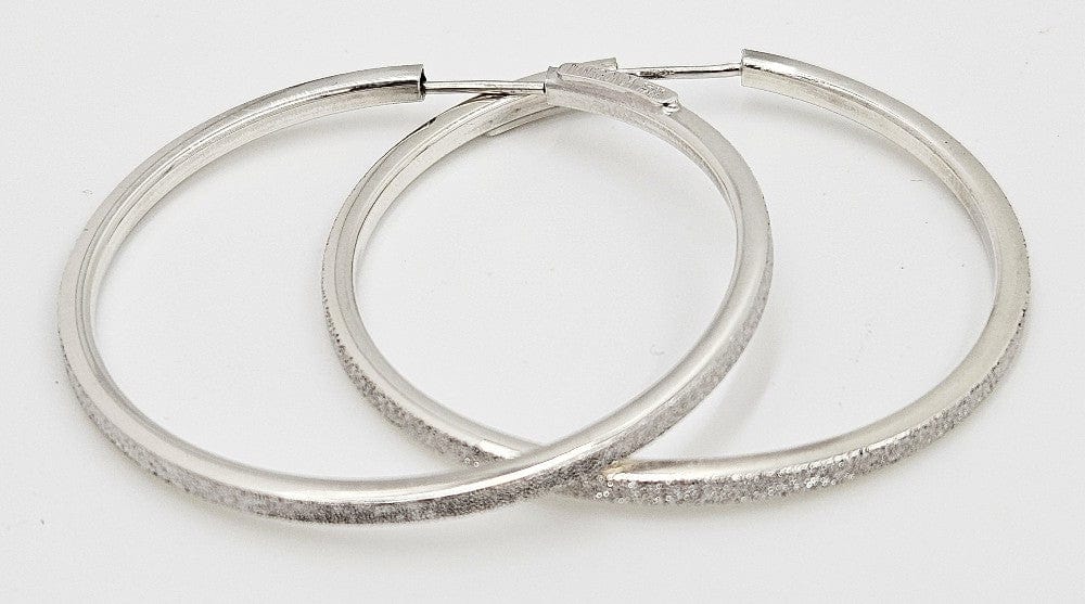 Pianegonda Jewelry NWOT Pianegonda Italy Annulus Collection Sterling Silver Hoop Earrings