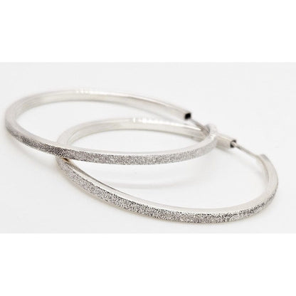Pianegonda Jewelry NWOT Pianegonda Italy Annulus Collection Sterling Silver Hoop Earrings