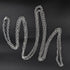 Pierre Cardin Jewelry Designer Pierre Cardin 4 Feet Long Sterling Silver Necklace Circa 1960&