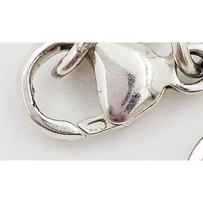 Pierre Cardin Jewelry Designer Pierre Cardin 4 Feet Long Sterling Silver Necklace Circa 1960&