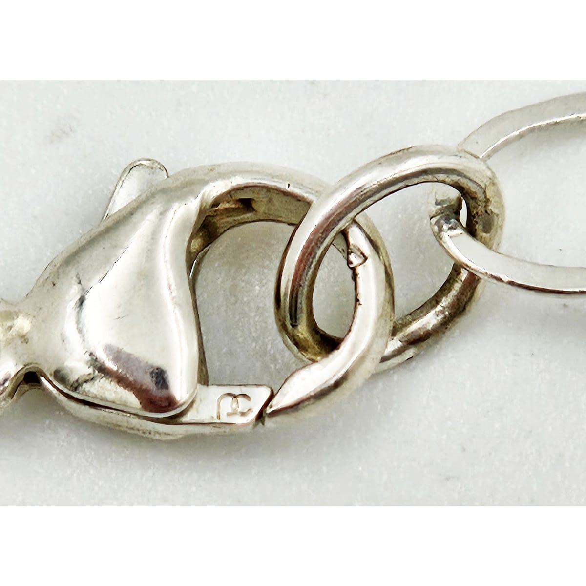 Pierre Cardin Jewelry Designer Pierre Cardin 4 Feet Long Sterling Silver Necklace Circa 1960&
