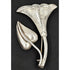 Rancho Alegre Jewelry Superb Rancho Alegre Taxco Sterling Silver 3D Flower Brooch 1960s