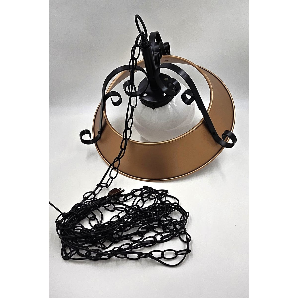 Refurbished MCM Swag Chandelier Lighting Superb 1960&