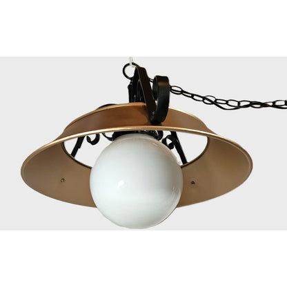 Refurbished MCM Swag Chandelier Lighting Superb 1960&