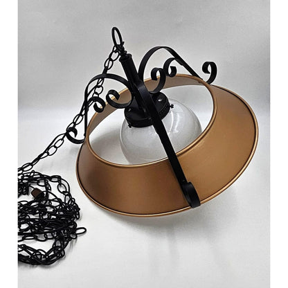 Refurbished MCM Swag Chandelier Lighting Superb 1960&