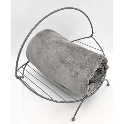 Repair/Paint Magazine Rack Refurbished Brass &amp; Enamel Large Log/Blanket/Magazine Holder Rack 1950/60s