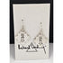 Richard Lindsay Jewelry Designer Richard Lindsay Sterling Modernist Earrings NOS