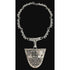 Robert Larin Jewelry Robert Larin Brutalist Silver Huge Collar Statement Pendant Necklace C. 60/70s