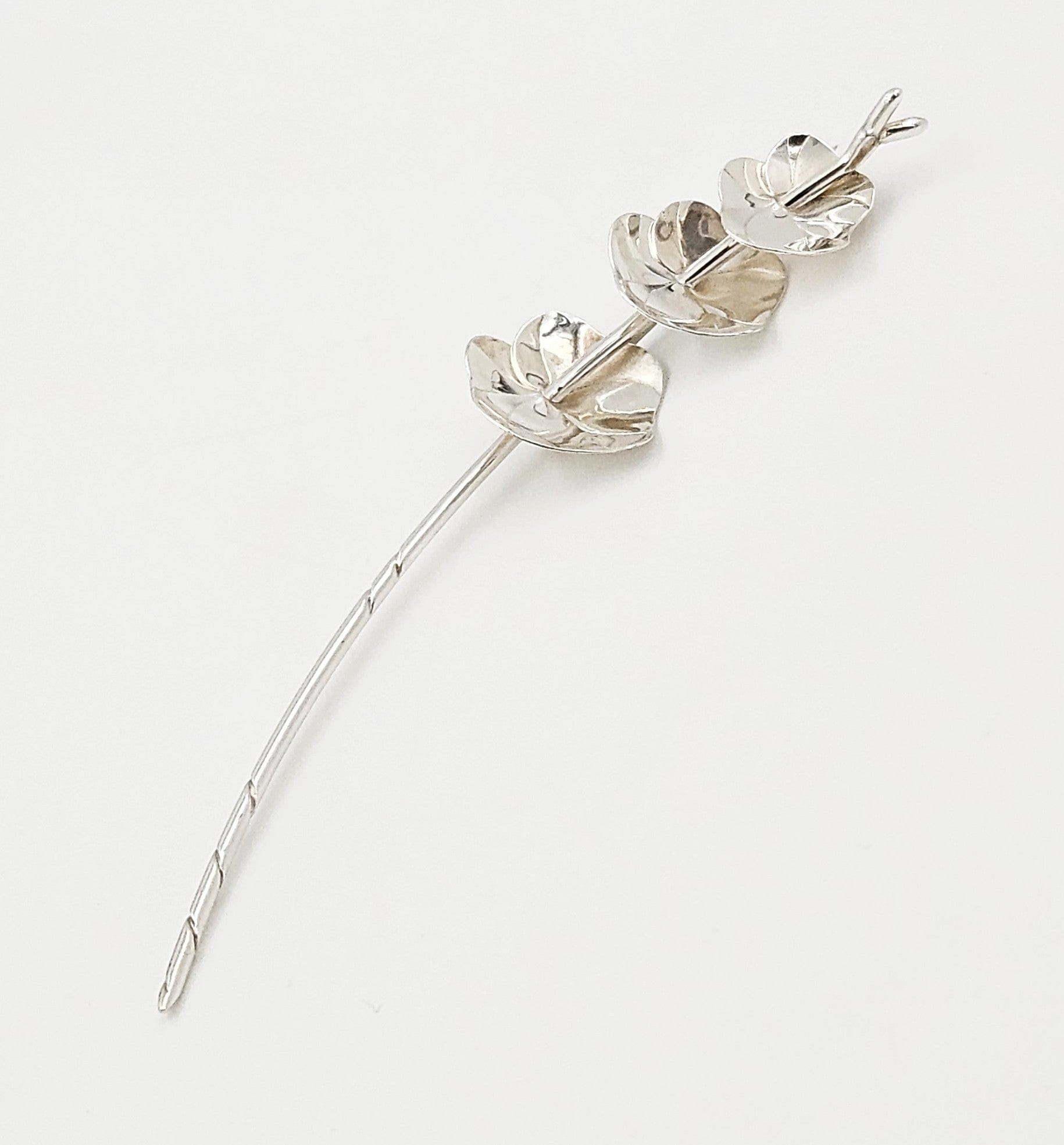 Robyn Nichols Jewelry Artisan Signed Robyn Nichols Sterling XL Modernist Brooch