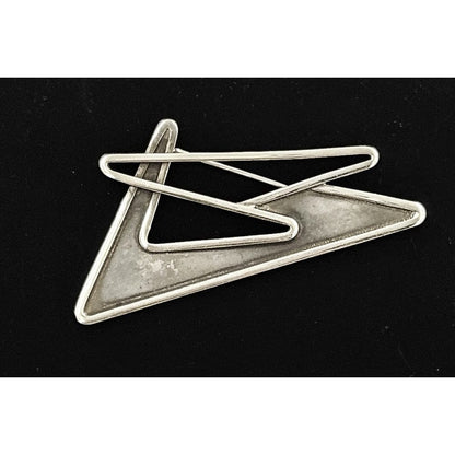 Ronald Hayes Pearson Jewelry Designer Ronald Pearson Abstract Modernist Sterling Brooch C. 1960s
