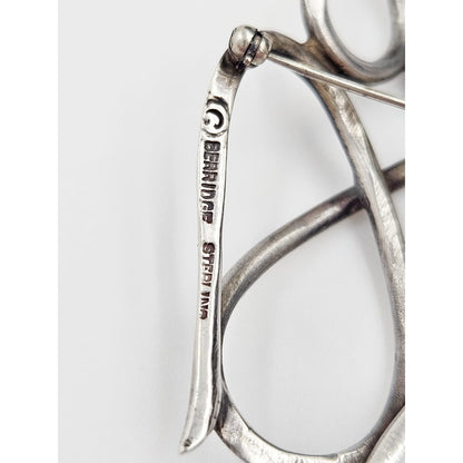 Ruth Berridge Jewelry Superb Ruth Berridge Sterling Abstract Modernist Owl Brooch Circa 1950&