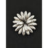 S. Christian Fogh Jewelry S Christian Fogh Denmark Sterling Silver 3D Mumm Flower Brooch