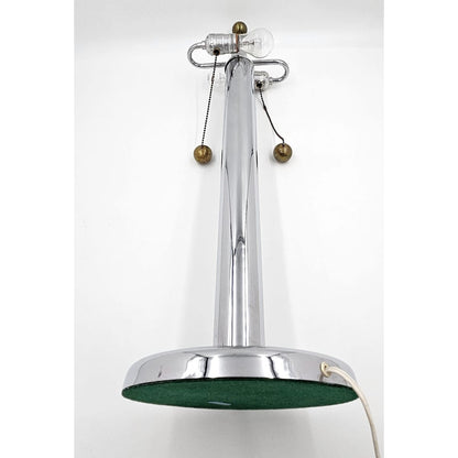 Sonneman for Kovacs Lighting Superb Sonneman for Kovacs Chrome Modernist Bauhaus Table Lamp Circa 1960&