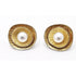 Sydney Lynch Jewelry Sydney Lynch Sterling 14k Gold Pearls Abstract Modernist 3D Earrings